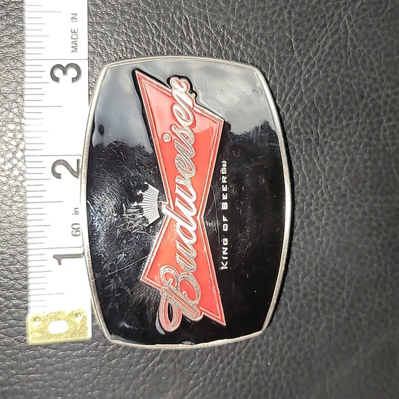 Budweiser King of Beers spec cast belt buckle - Picture 1 of 5